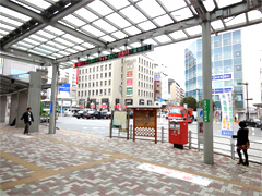 市川駅北口ロータリー